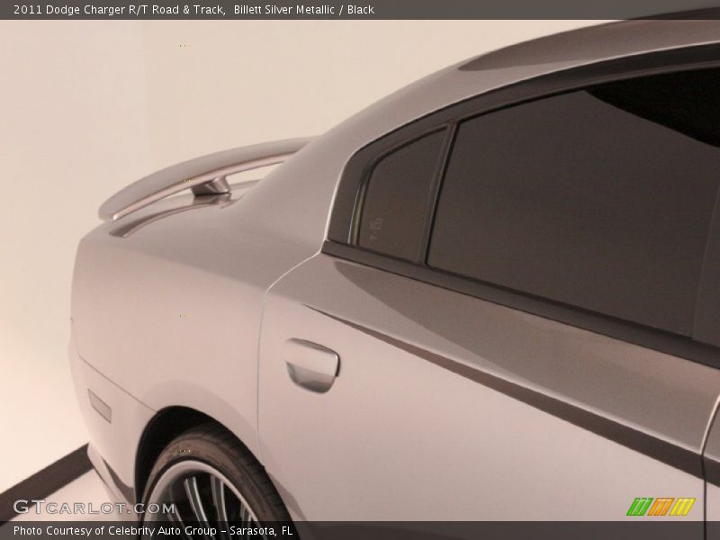 Billett Silver Metallic / Black 2011 Dodge Charger R/T Road & Track