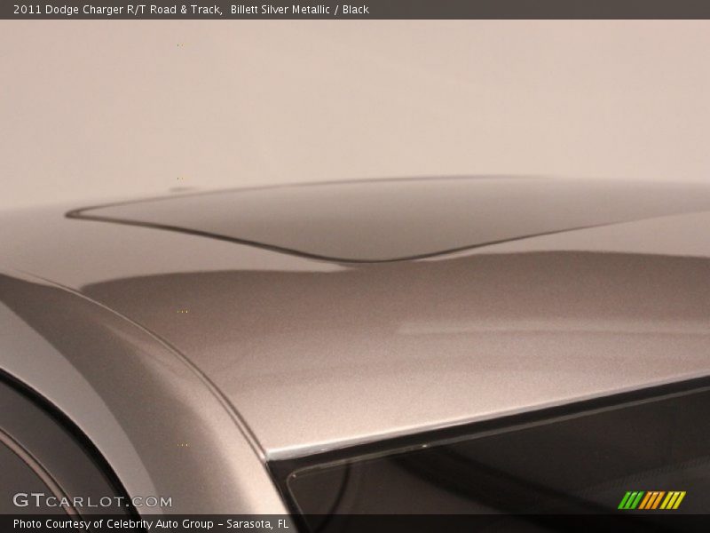 Billett Silver Metallic / Black 2011 Dodge Charger R/T Road & Track