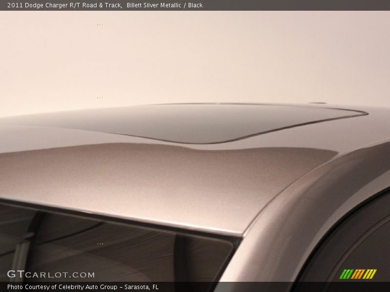 Billett Silver Metallic / Black 2011 Dodge Charger R/T Road & Track