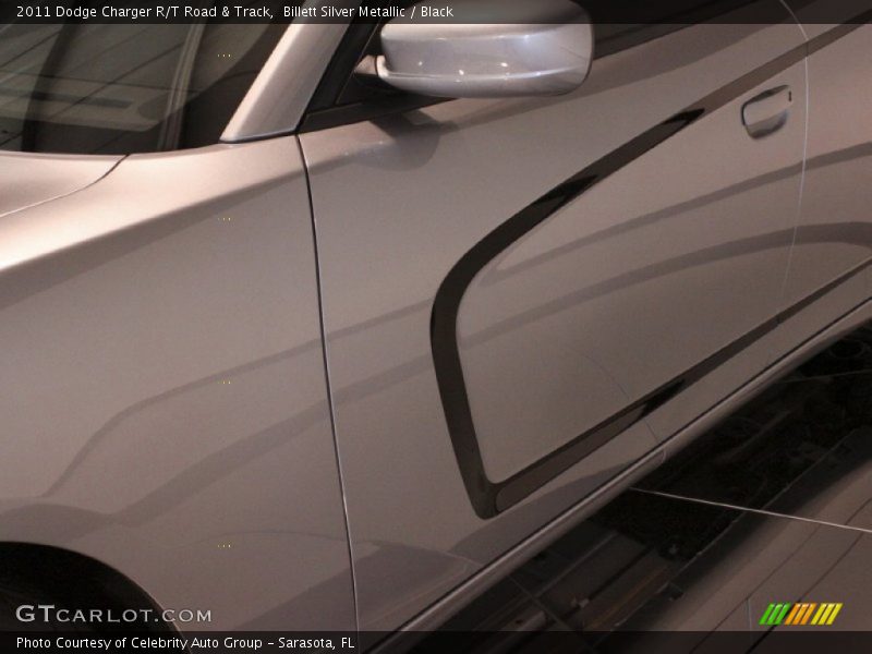 Billett Silver Metallic / Black 2011 Dodge Charger R/T Road & Track