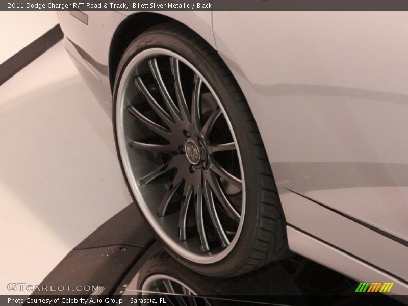 Billett Silver Metallic / Black 2011 Dodge Charger R/T Road & Track