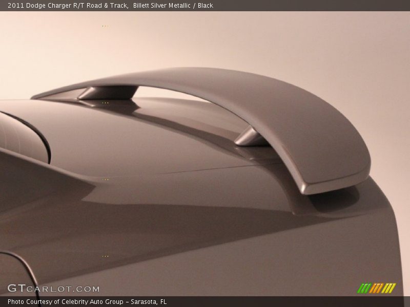 Billett Silver Metallic / Black 2011 Dodge Charger R/T Road & Track