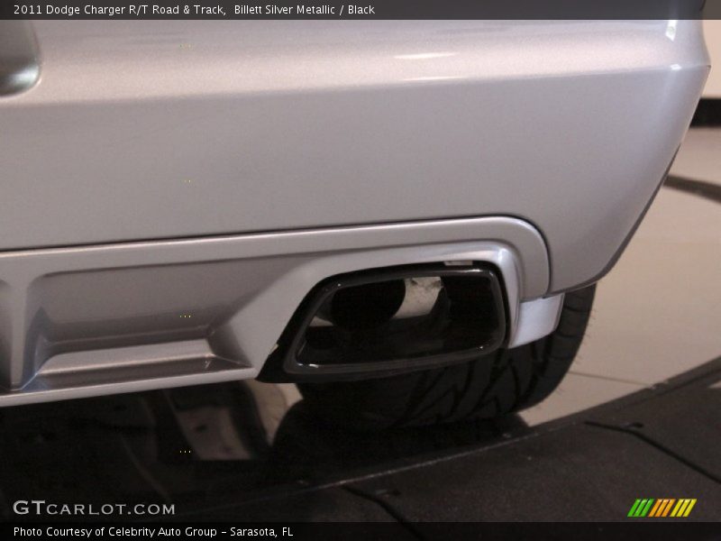 Billett Silver Metallic / Black 2011 Dodge Charger R/T Road & Track