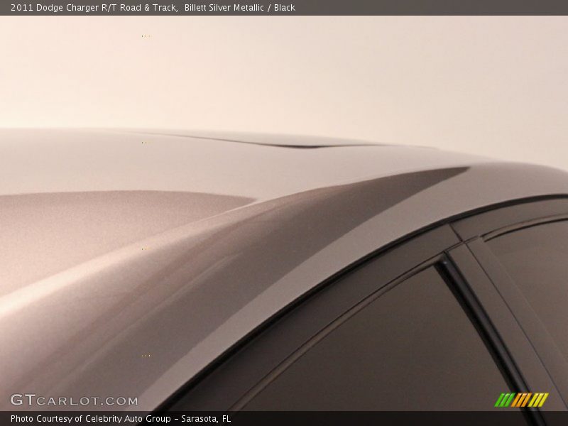 Billett Silver Metallic / Black 2011 Dodge Charger R/T Road & Track