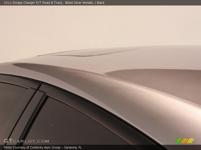 Billett Silver Metallic / Black 2011 Dodge Charger R/T Road & Track