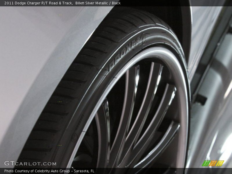 Billett Silver Metallic / Black 2011 Dodge Charger R/T Road & Track