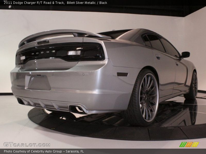 Billett Silver Metallic / Black 2011 Dodge Charger R/T Road & Track
