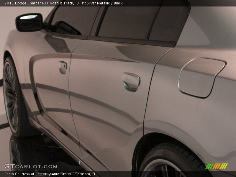Billett Silver Metallic / Black 2011 Dodge Charger R/T Road & Track