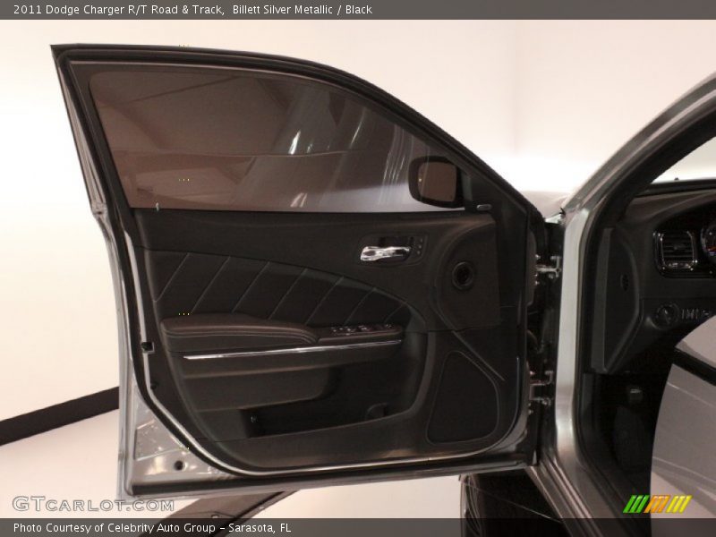 Billett Silver Metallic / Black 2011 Dodge Charger R/T Road & Track