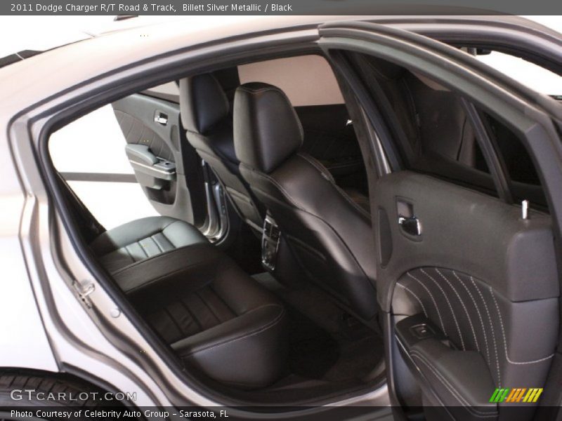 Billett Silver Metallic / Black 2011 Dodge Charger R/T Road & Track