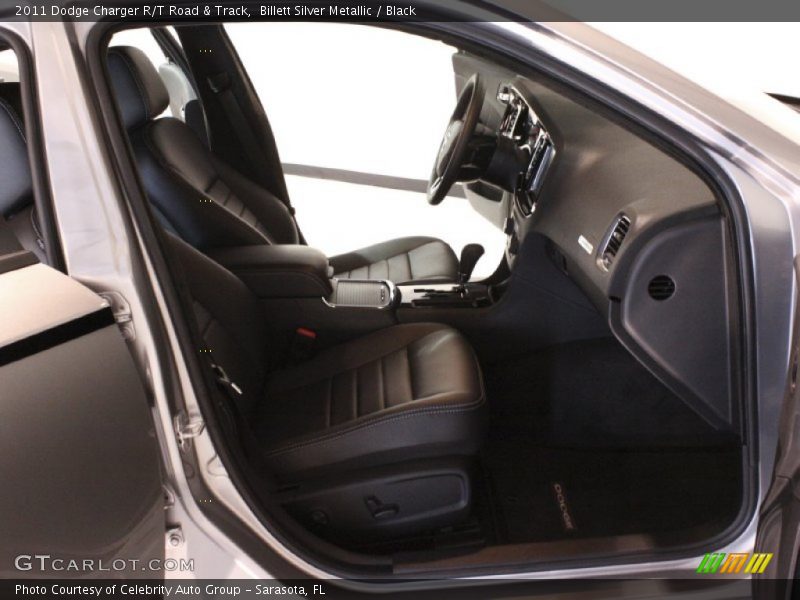 Billett Silver Metallic / Black 2011 Dodge Charger R/T Road & Track