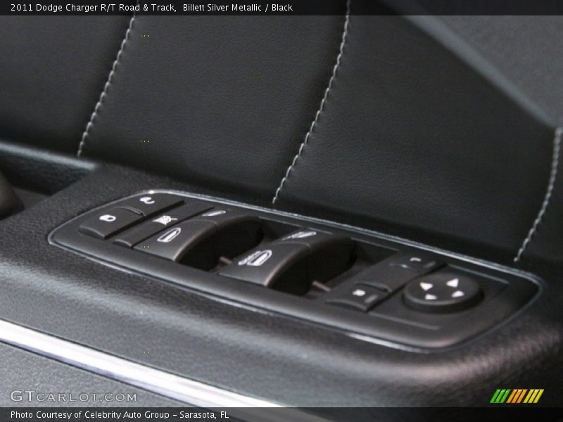 Billett Silver Metallic / Black 2011 Dodge Charger R/T Road & Track