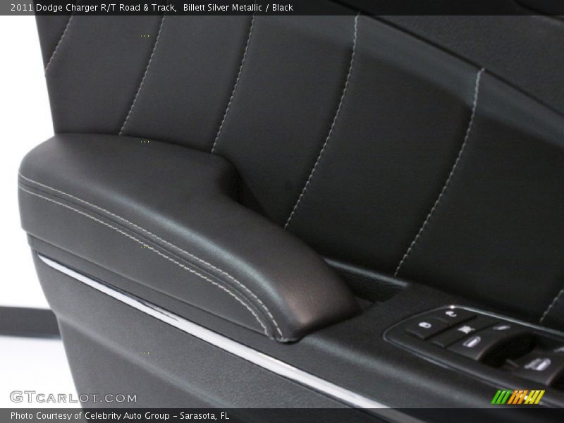 Billett Silver Metallic / Black 2011 Dodge Charger R/T Road & Track