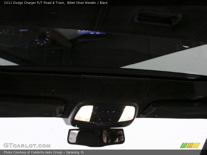Billett Silver Metallic / Black 2011 Dodge Charger R/T Road & Track