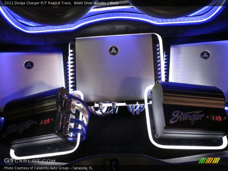 Billett Silver Metallic / Black 2011 Dodge Charger R/T Road & Track