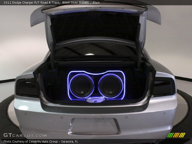 Billett Silver Metallic / Black 2011 Dodge Charger R/T Road & Track