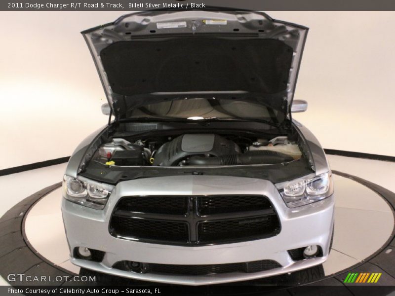 Billett Silver Metallic / Black 2011 Dodge Charger R/T Road & Track