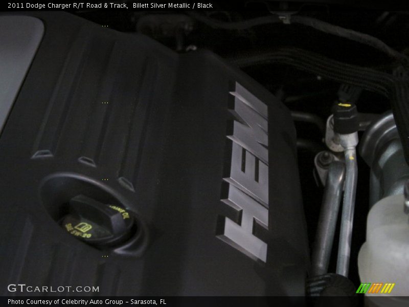 Billett Silver Metallic / Black 2011 Dodge Charger R/T Road & Track