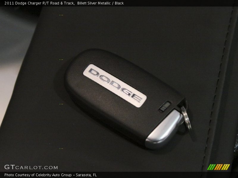 Billett Silver Metallic / Black 2011 Dodge Charger R/T Road & Track