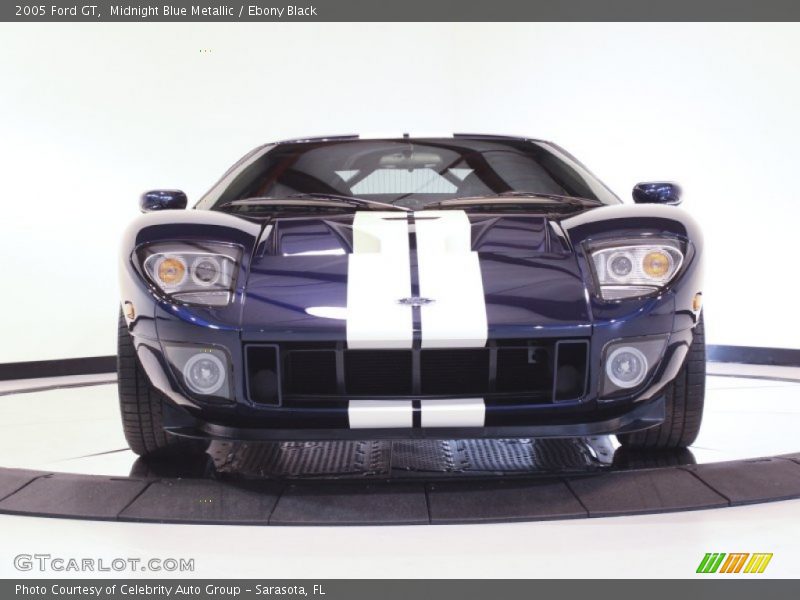 Midnight Blue Metallic / Ebony Black 2005 Ford GT