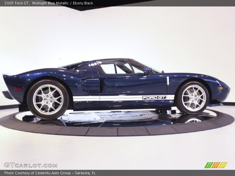 Midnight Blue Metallic / Ebony Black 2005 Ford GT