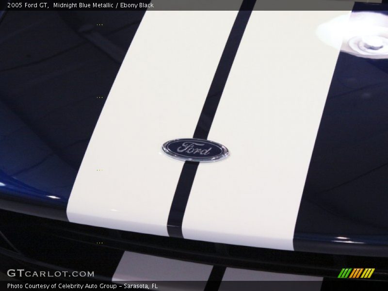 Midnight Blue Metallic / Ebony Black 2005 Ford GT