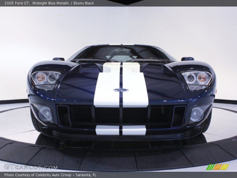 Midnight Blue Metallic / Ebony Black 2005 Ford GT