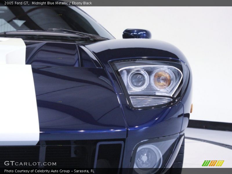 Midnight Blue Metallic / Ebony Black 2005 Ford GT