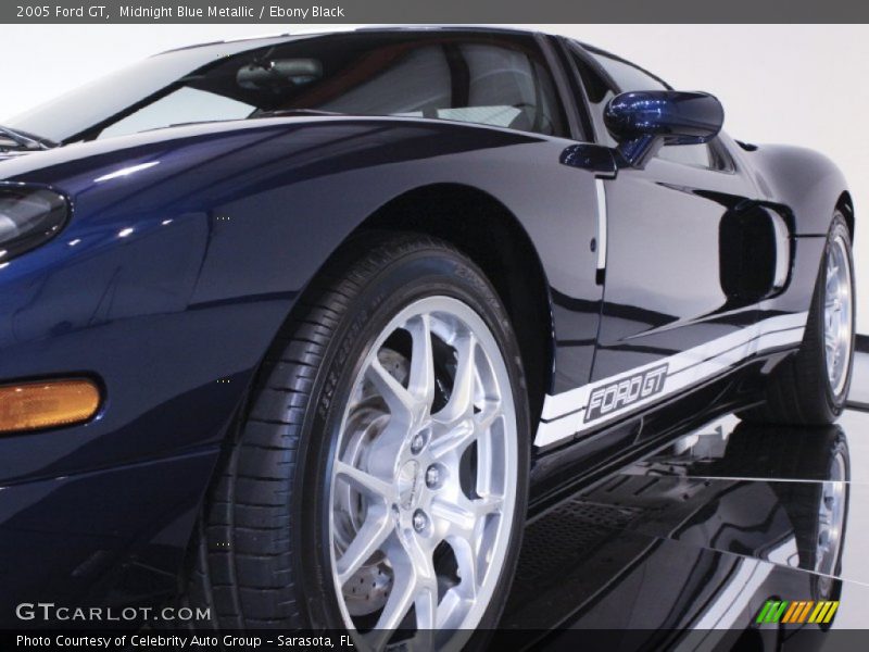 Midnight Blue Metallic / Ebony Black 2005 Ford GT