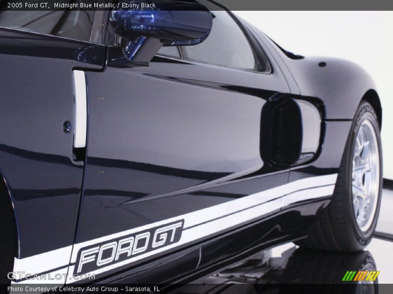 Midnight Blue Metallic / Ebony Black 2005 Ford GT