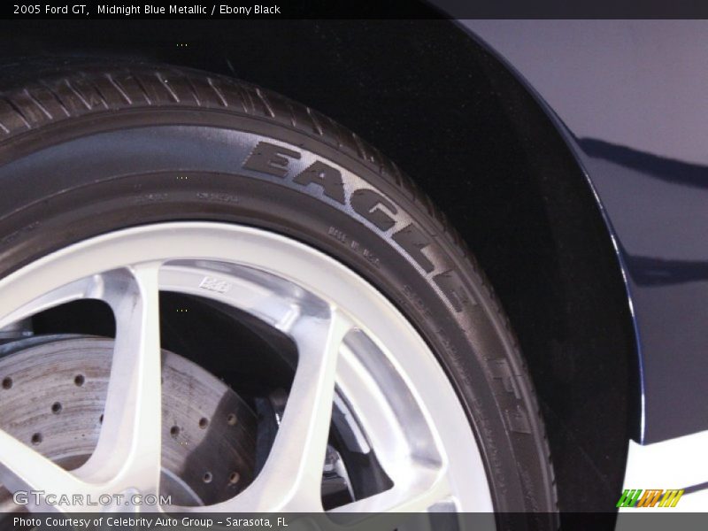 Midnight Blue Metallic / Ebony Black 2005 Ford GT