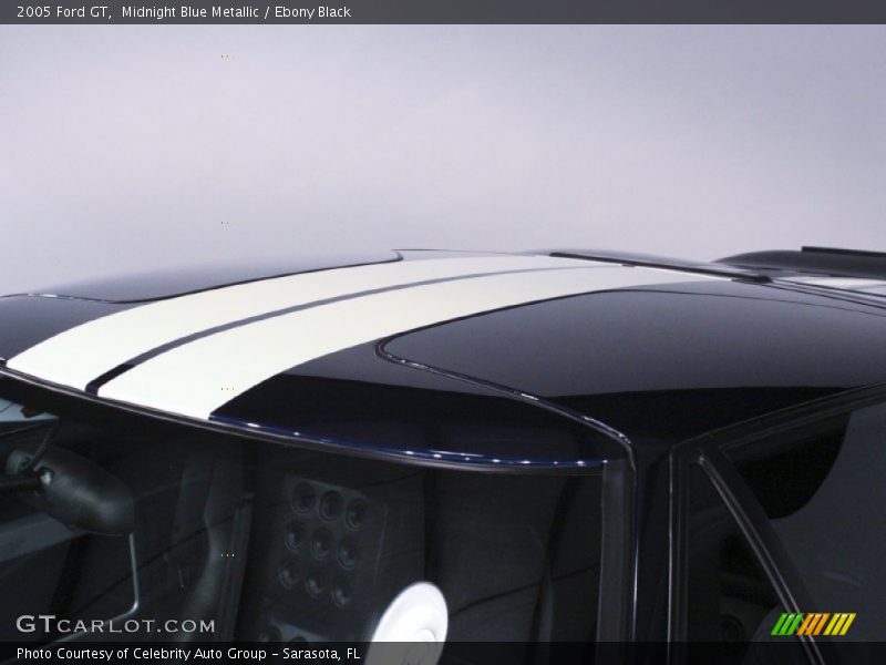 Midnight Blue Metallic / Ebony Black 2005 Ford GT