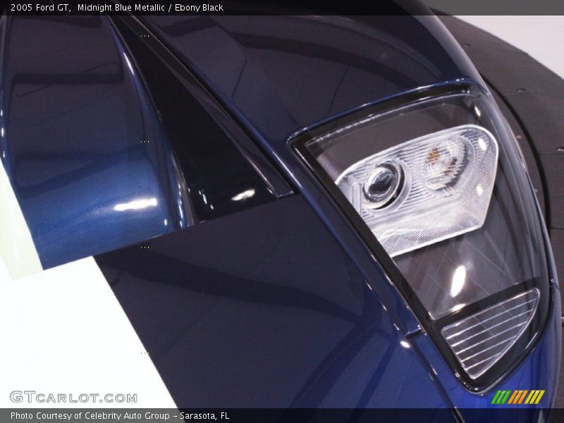 Midnight Blue Metallic / Ebony Black 2005 Ford GT