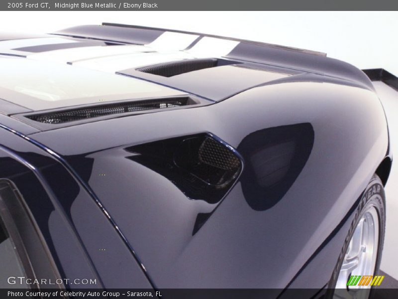 Midnight Blue Metallic / Ebony Black 2005 Ford GT