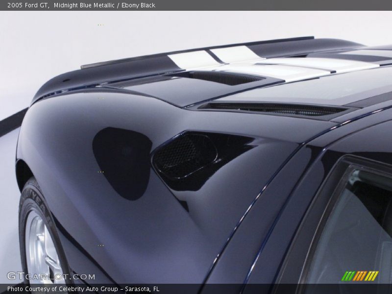 Midnight Blue Metallic / Ebony Black 2005 Ford GT