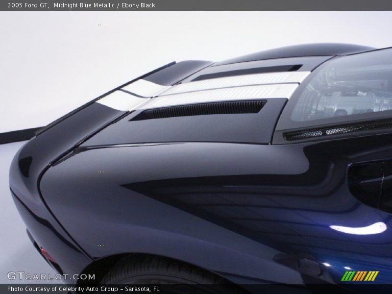 Midnight Blue Metallic / Ebony Black 2005 Ford GT