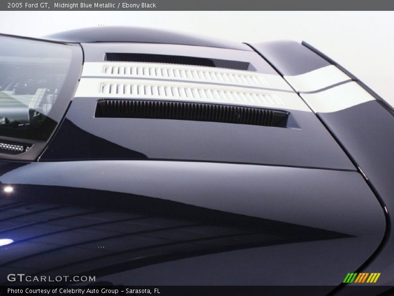 Midnight Blue Metallic / Ebony Black 2005 Ford GT