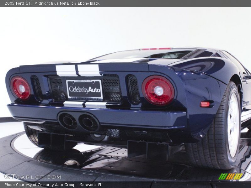 Midnight Blue Metallic / Ebony Black 2005 Ford GT
