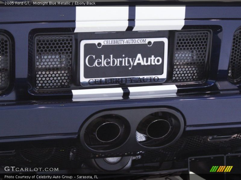 Midnight Blue Metallic / Ebony Black 2005 Ford GT