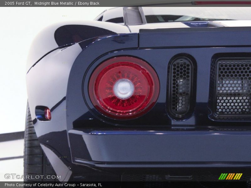 Midnight Blue Metallic / Ebony Black 2005 Ford GT