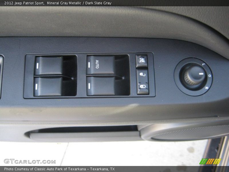 Mineral Gray Metallic / Dark Slate Gray 2012 Jeep Patriot Sport