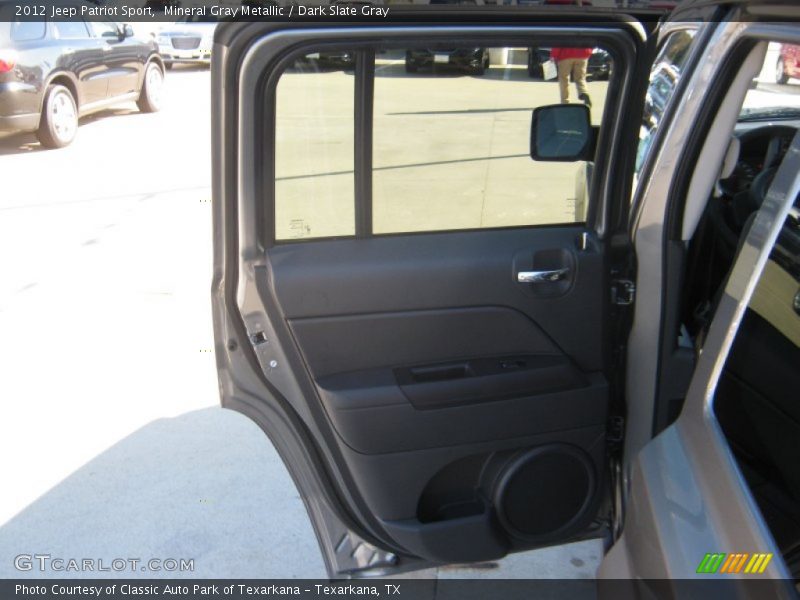 Mineral Gray Metallic / Dark Slate Gray 2012 Jeep Patriot Sport