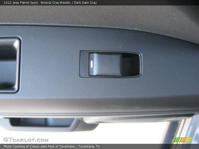 Mineral Gray Metallic / Dark Slate Gray 2012 Jeep Patriot Sport