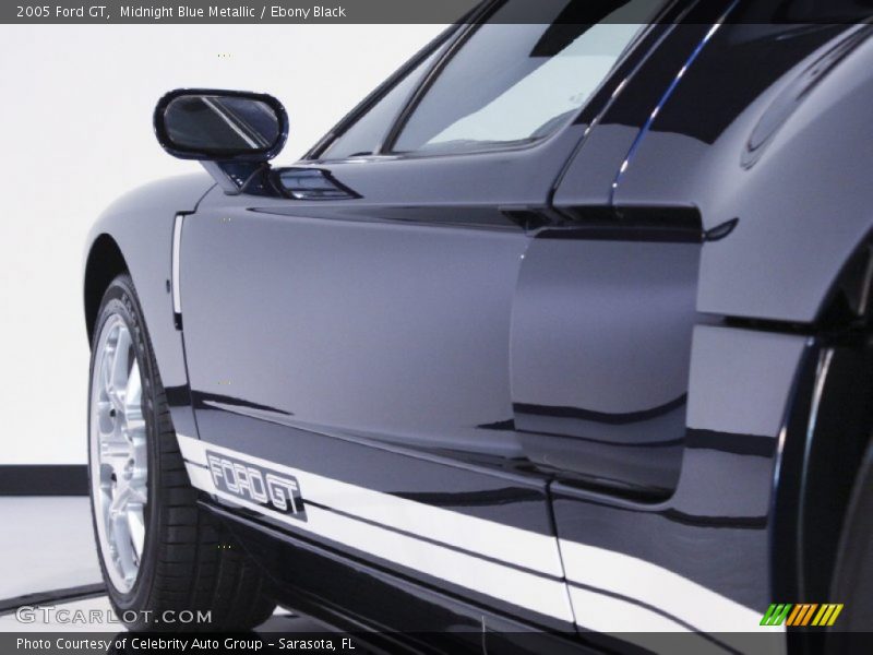 Midnight Blue Metallic / Ebony Black 2005 Ford GT