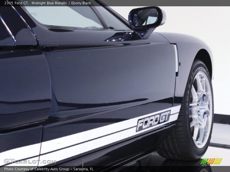 Midnight Blue Metallic / Ebony Black 2005 Ford GT