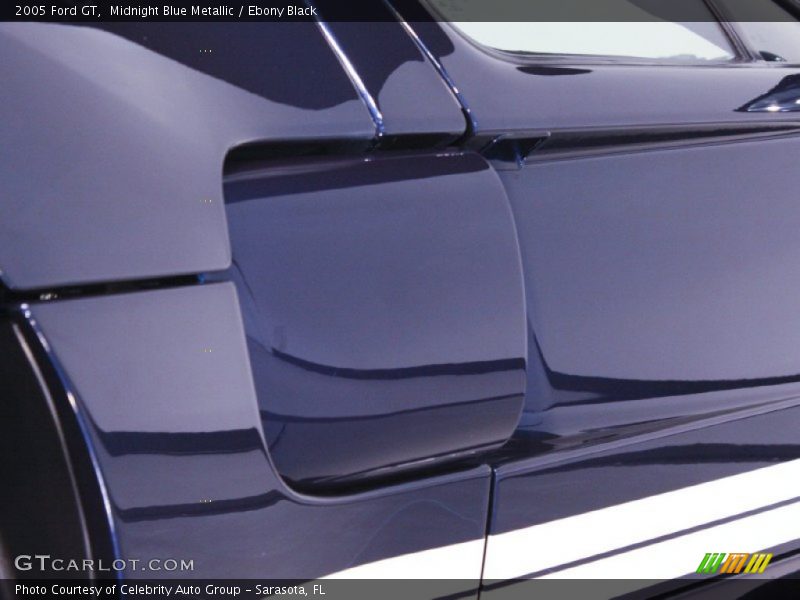 Midnight Blue Metallic / Ebony Black 2005 Ford GT