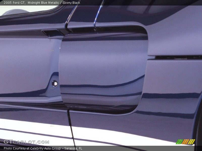 Midnight Blue Metallic / Ebony Black 2005 Ford GT