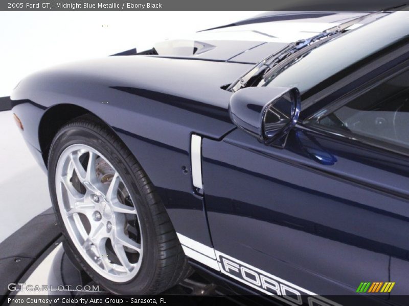 Midnight Blue Metallic / Ebony Black 2005 Ford GT