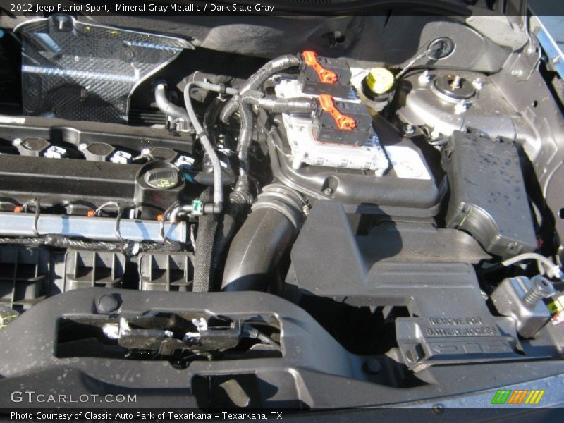 Mineral Gray Metallic / Dark Slate Gray 2012 Jeep Patriot Sport