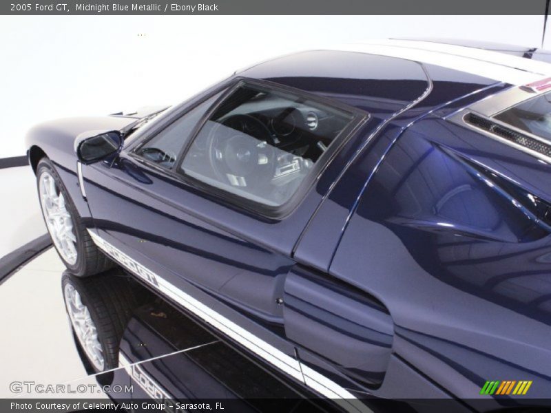 Midnight Blue Metallic / Ebony Black 2005 Ford GT